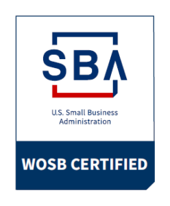 U.S. Small Business Administration WOSB Certified Logo